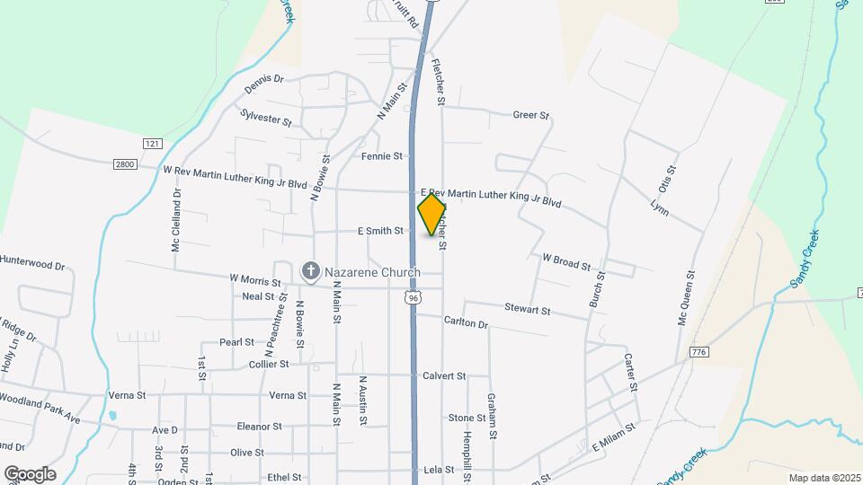 1558 N Fletcher St Mapa y Detalles de la Ubicación