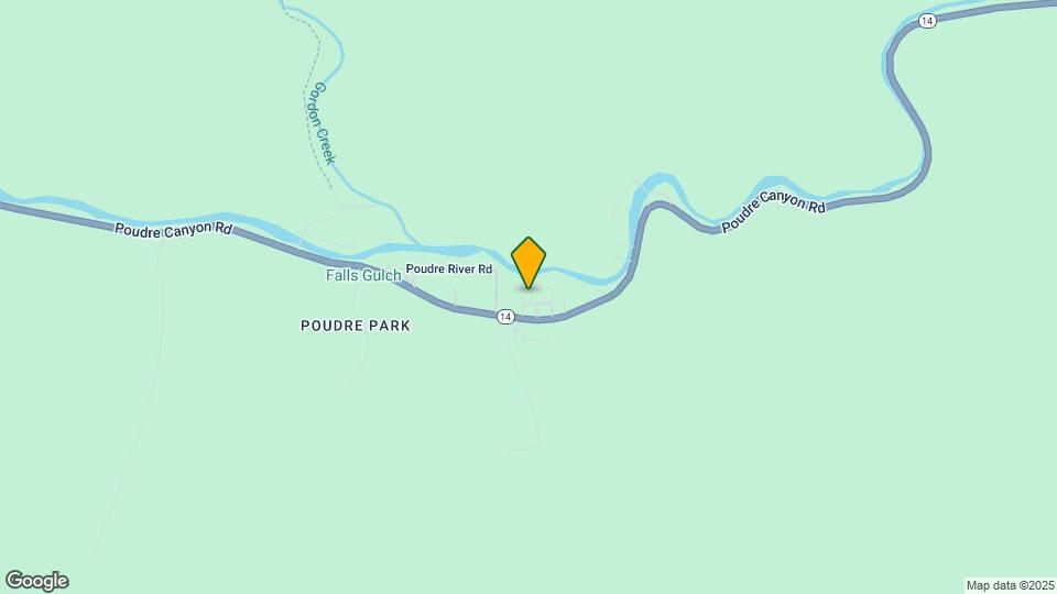 9996 Poudre Canyon Rd Map and Location Details