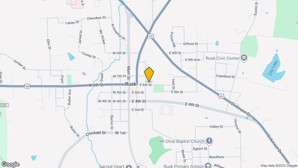 329 E 6th St Map and Location Details