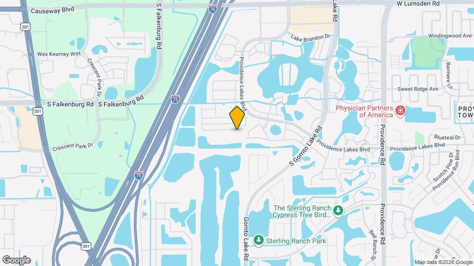 1506 Acadia Harbor Pl Mapa y Detalles de la Ubicación