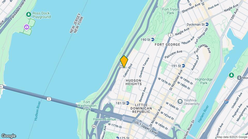 17 Chittenden Ave Mapa y Detalles de la Ubicación