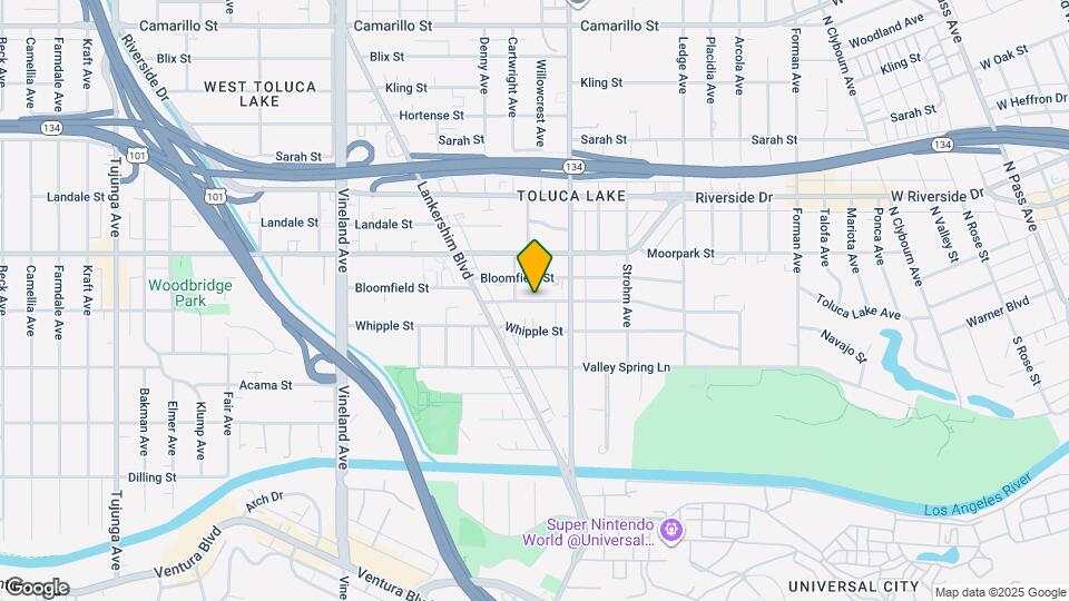 10641 Woodbridge St Map and Location Details