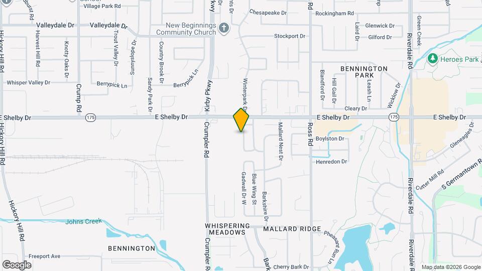 4741 Stoney Hill Dr Map and Location Details