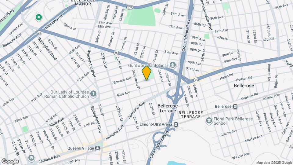 237-34 Fairbury Ave Map and Location Details