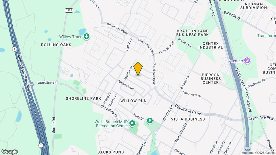 3608 Bratton Heights Drive Map and Location Details