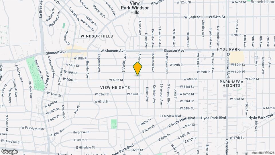 4007 W 60th St Map and Location Details