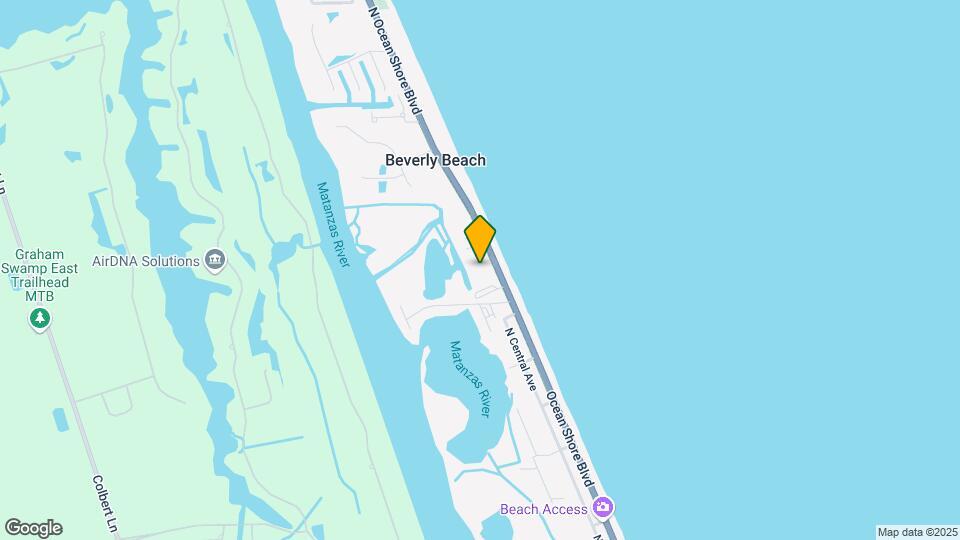 2450 N Ocean Shore Blvd Map and Location Details