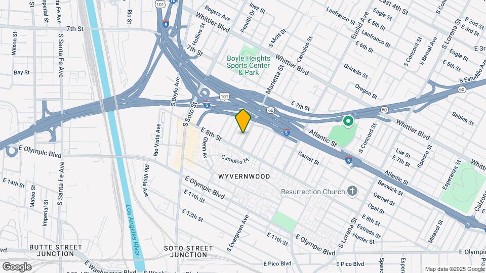 1149 Marietta St Map and Location Details