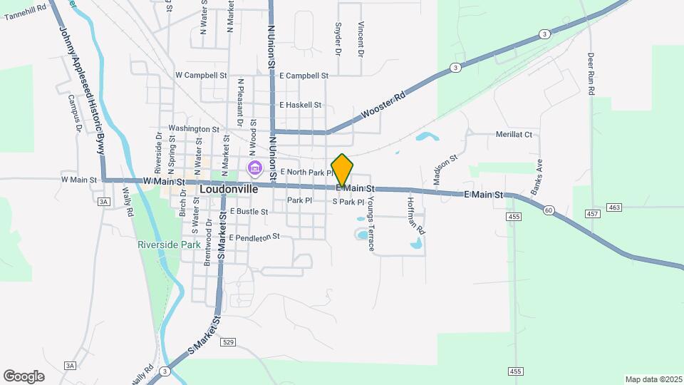 522 E Main St Map and Location Details