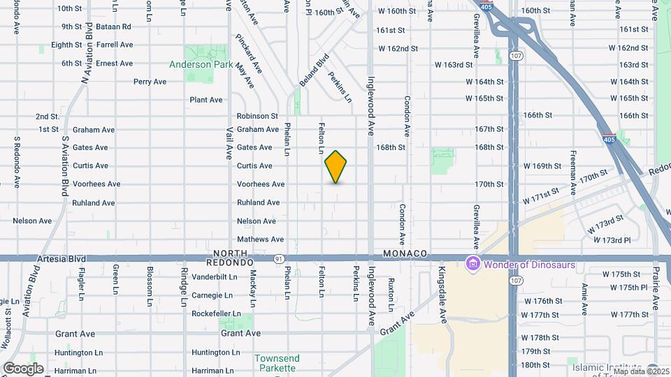 2608 Voorhees Ave Map and Location Details