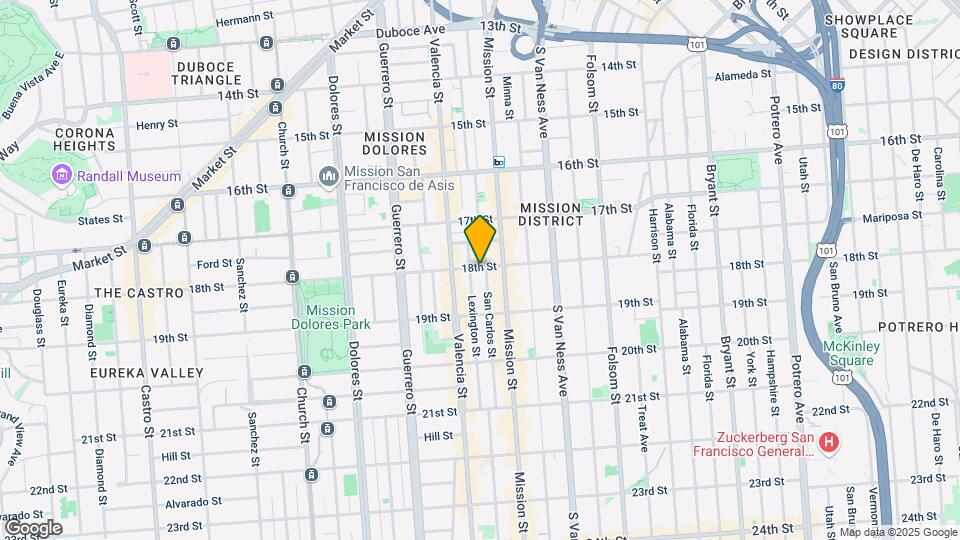 3435 18th St Mapa y Detalles de la Ubicación