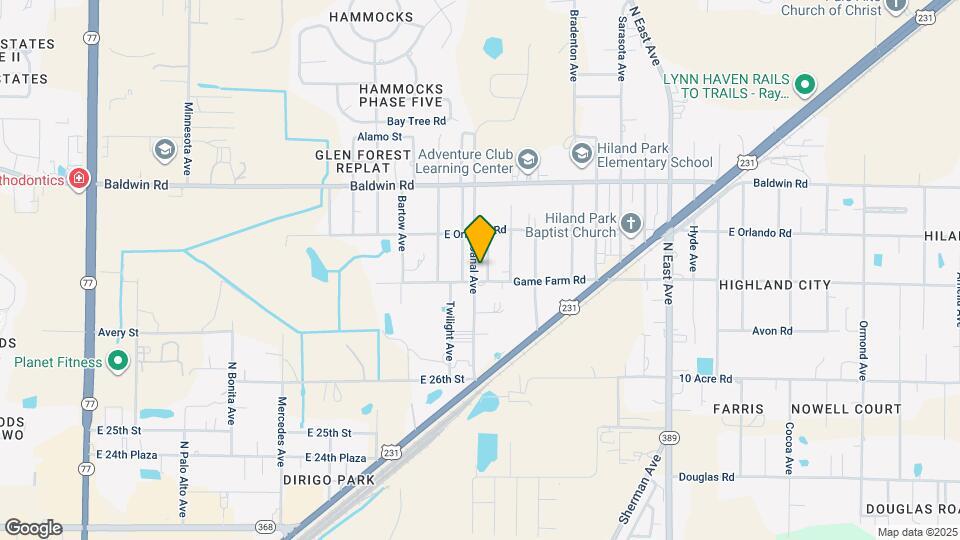 2811 N Panama Ave Map and Location Details