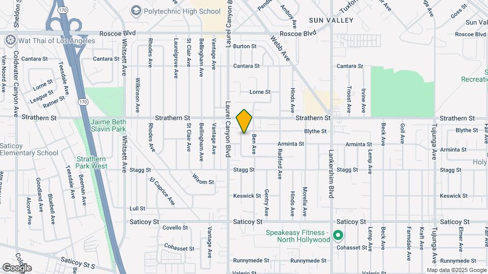 7914 Agnes Ave Map and Location Details