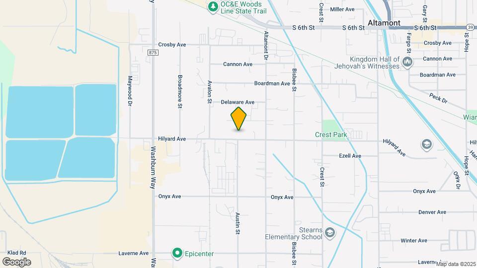 3207 Hilyard Ave Mapa y Detalles de la Ubicación