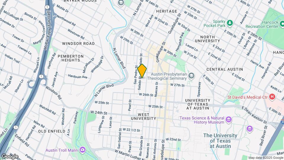 2623 Salado St Mapa y Detalles de la Ubicación