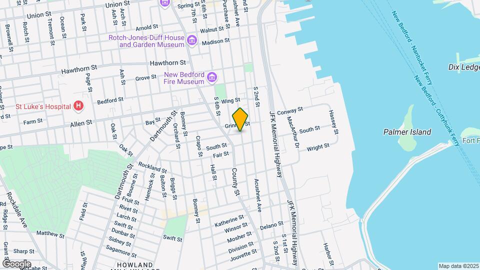 4 Washington St, Unit 3rd Floor Map and Location Details