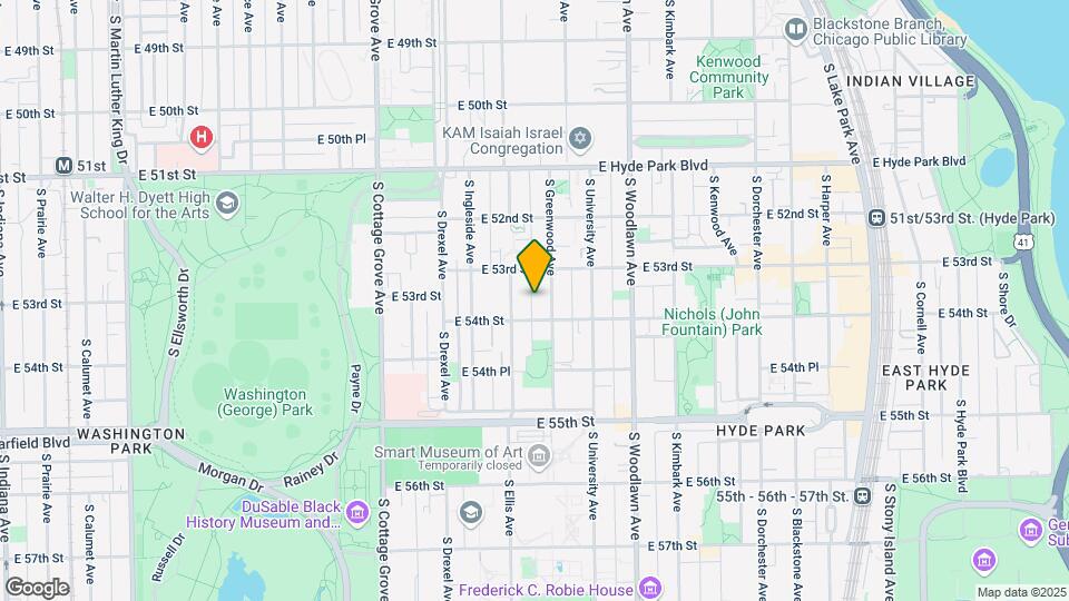 5326-5336 S. Greenwood Avenue Map and Location Details