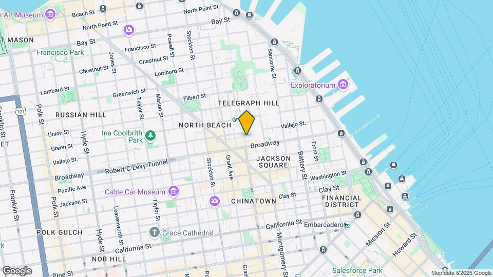 1136 Kearny St Map and Location Details