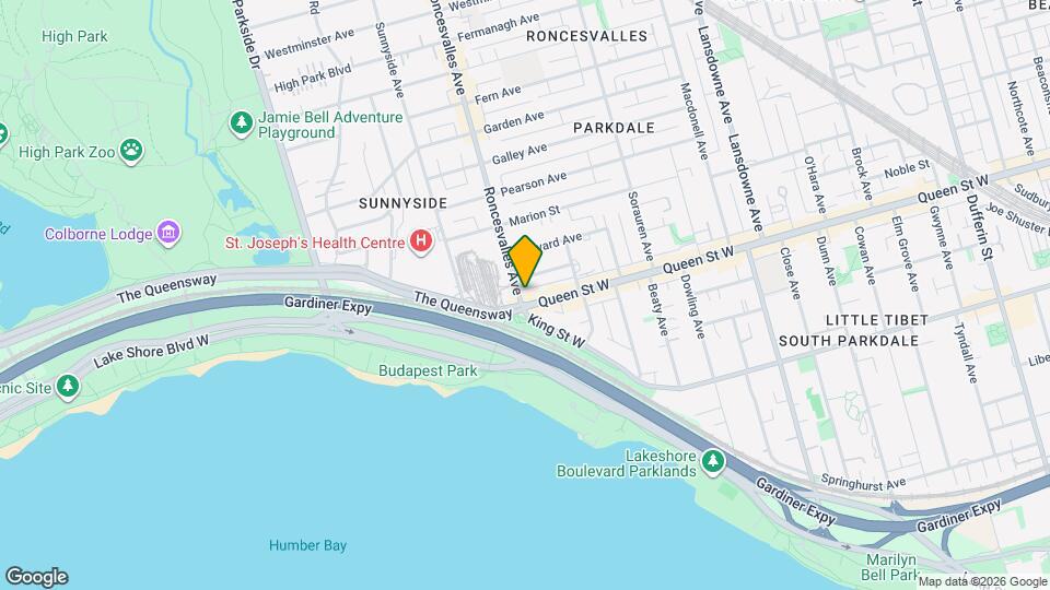 5 Roncesvalles Ave Map and Location Details
