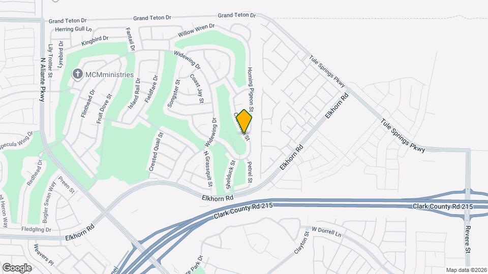 7521 Chaffinch St Map and Location Details