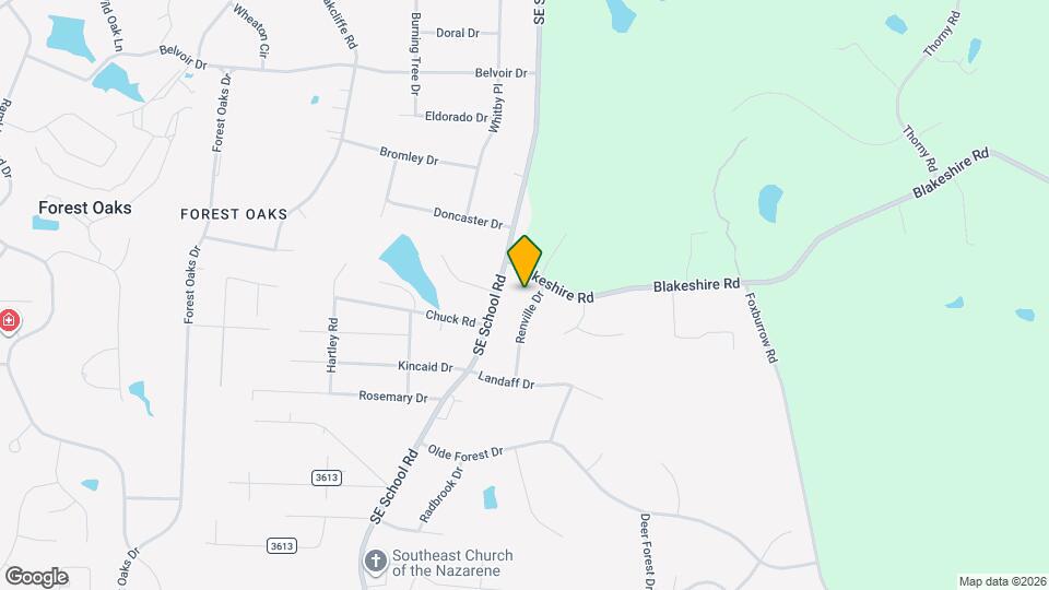 5004 Renville Dr Map and Location Details