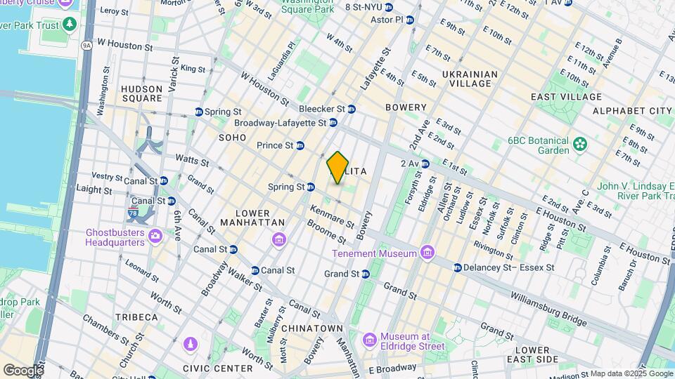 219 Mott St Map and Location Details