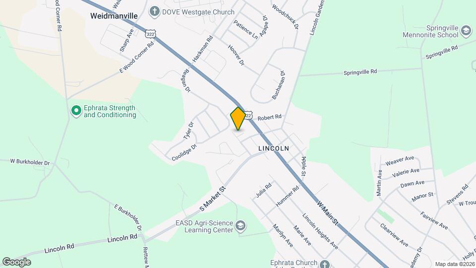 1513 Lincoln Heights Ave Map and Location Details