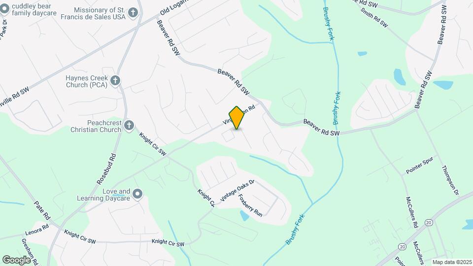1673 Virgil Pond Ln Map and Location Details