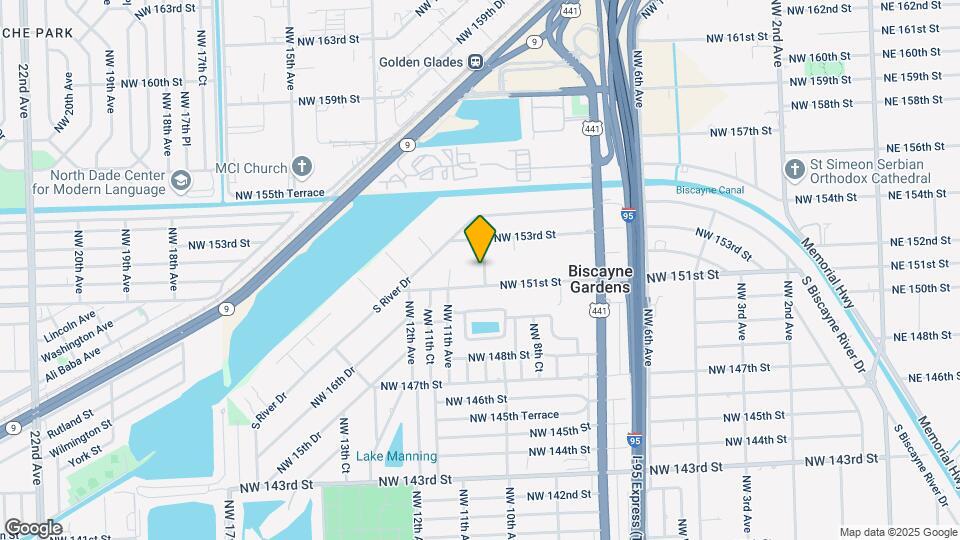 15130 NW 10th Ct Map and Location Details