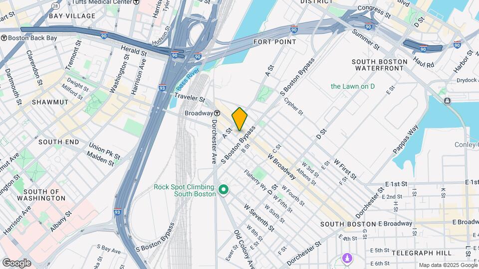 101 W Broadway Mapa y Detalles de la Ubicación