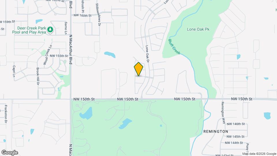 5000 NW 153rd St Map and Location Details