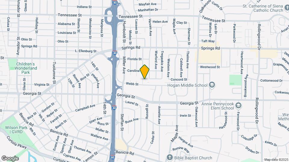 410 Sheldon Ave Map and Location Details