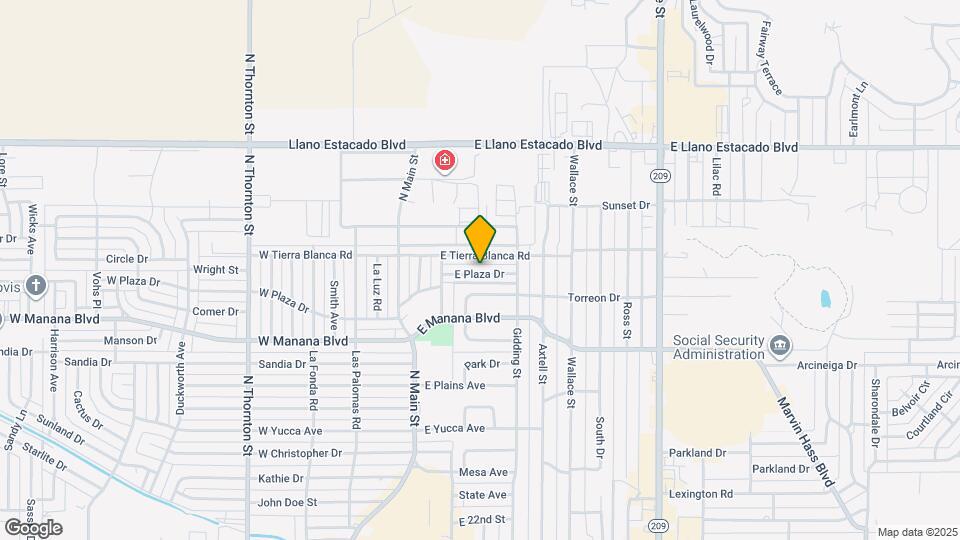 224 E Plaza Dr Map and Location Details