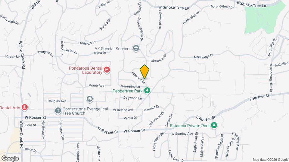 352 Prescott Dr Map and Location Details