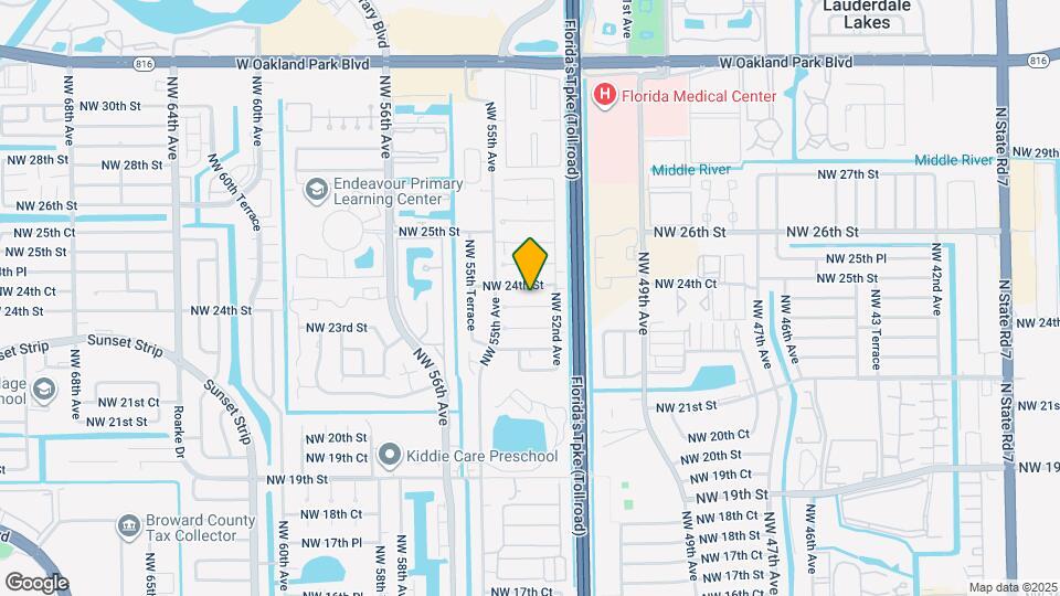 5313 NW 23rd St Map and Location Details