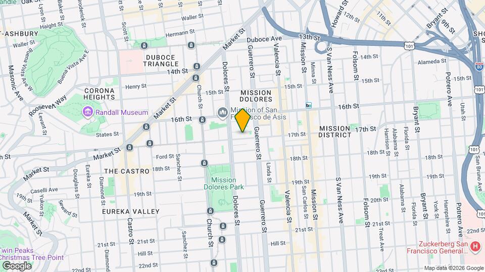 3562 17th St Mapa y Detalles de la Ubicación