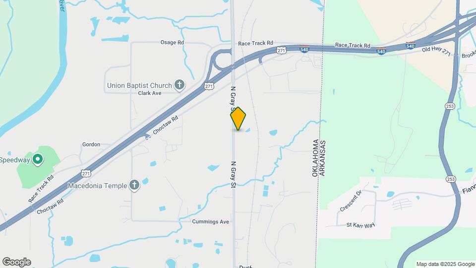 2404 N Gray St Map and Location Details