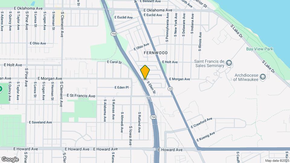 3505 S Ellen St Map and Location Details