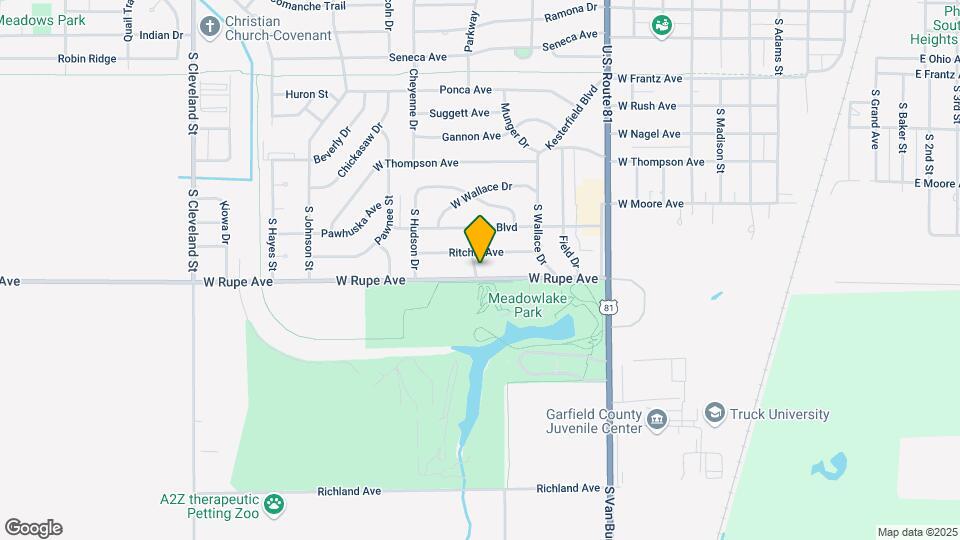 1322 W Rupe Ave Map and Location Details