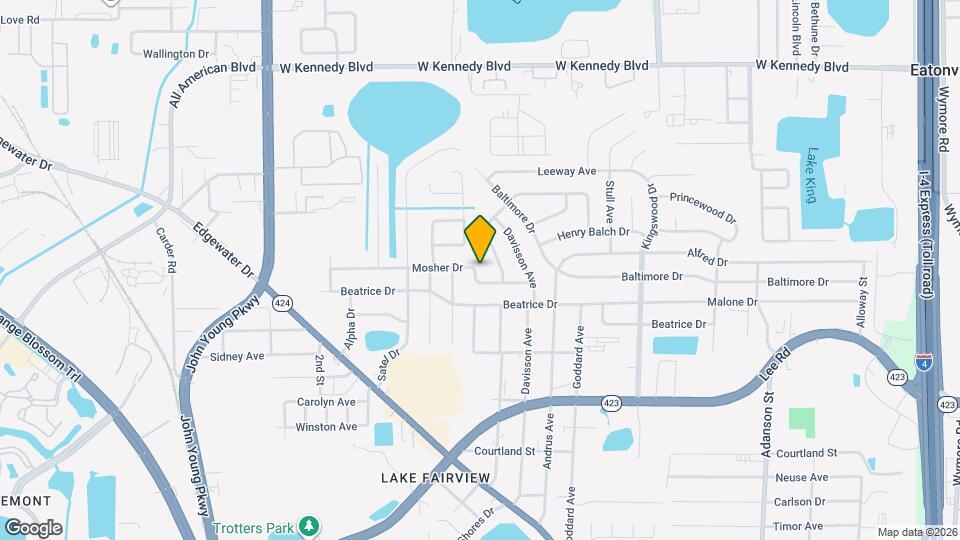 1725 Mosher Dr Map and Location Details