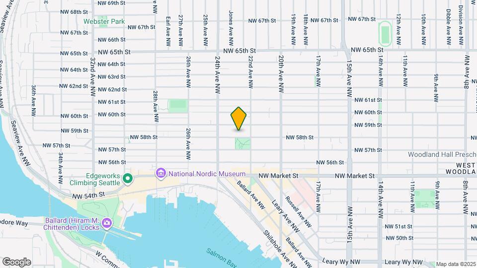 2222 NW 58th St Map and Location Details