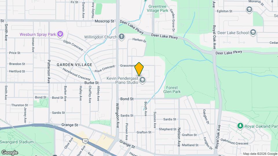 5181 Booth Ave Map and Location Details