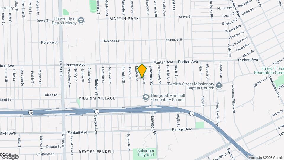 15823 Princeton St Map and Location Details