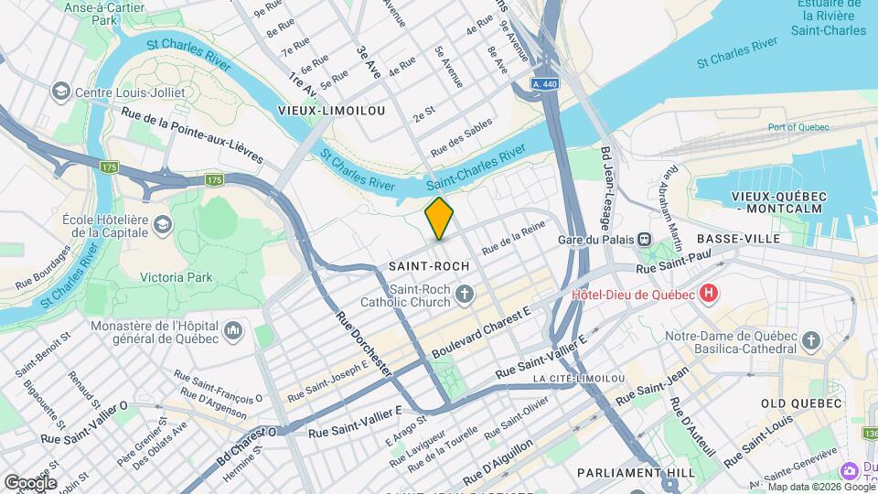 255 Rue Map and Location Details