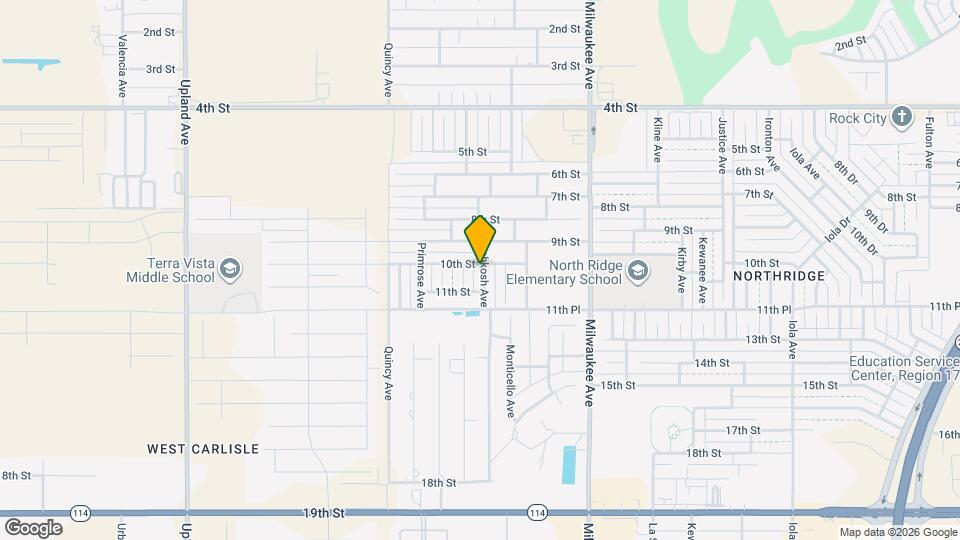 1002 Oshkosh Ave Mapa y Detalles de la Ubicación