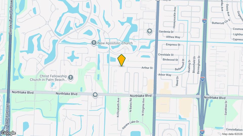 4858 Arthur St Map and Location Details