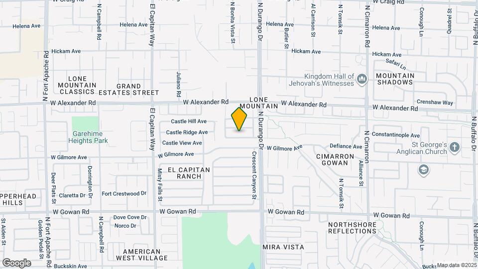 8548 Lost Gold Ave Map and Location Details