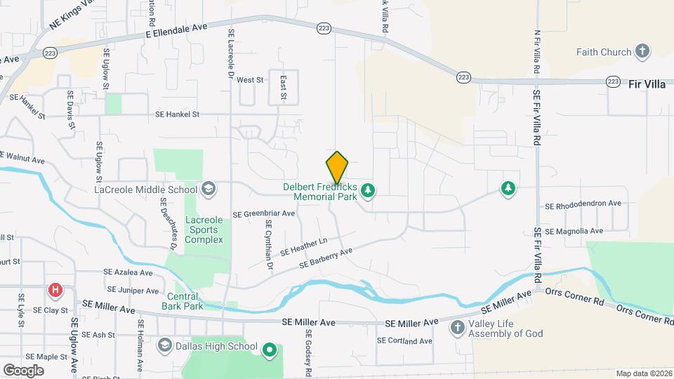 1220-1222 SE Academy St Map and Location Details