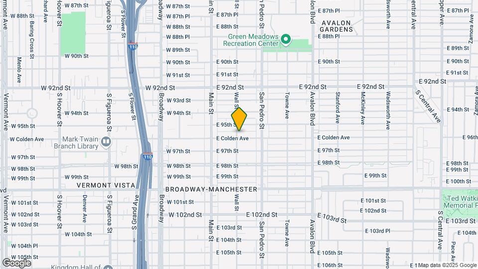 9510 Wall St, Unit 1 Map and Location Details
