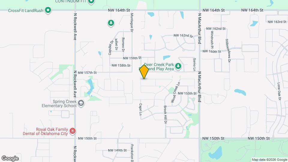 6408 NW 157th St Map and Location Details